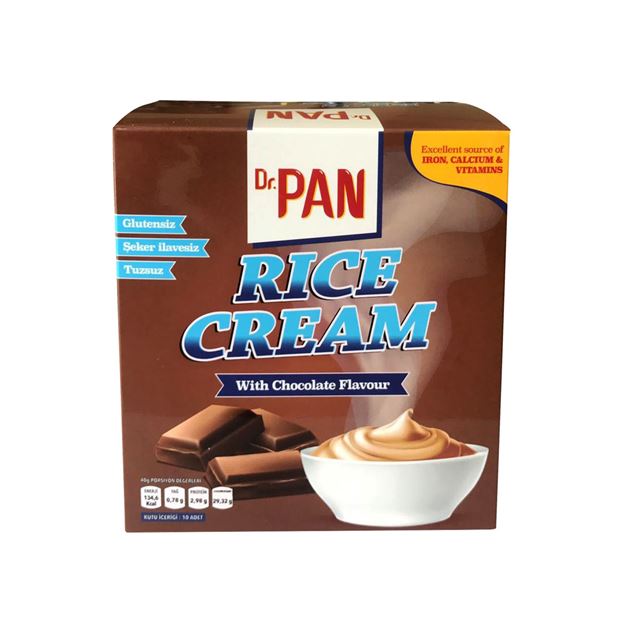 Dr. Pan Rice Cream Çikolatalı (400g)