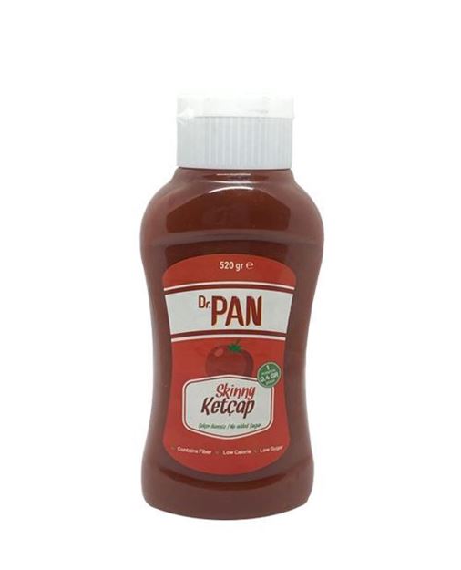 Dr. Pan Şekersiz Ketçap (520g)