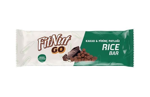 Fitnut Rice Bar Kakao&Pirinç Patlağı (20g)