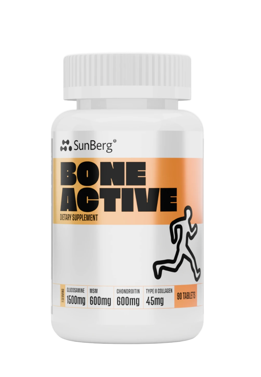 Sunberg BoneActive Glukozamin (90 Tablet).
