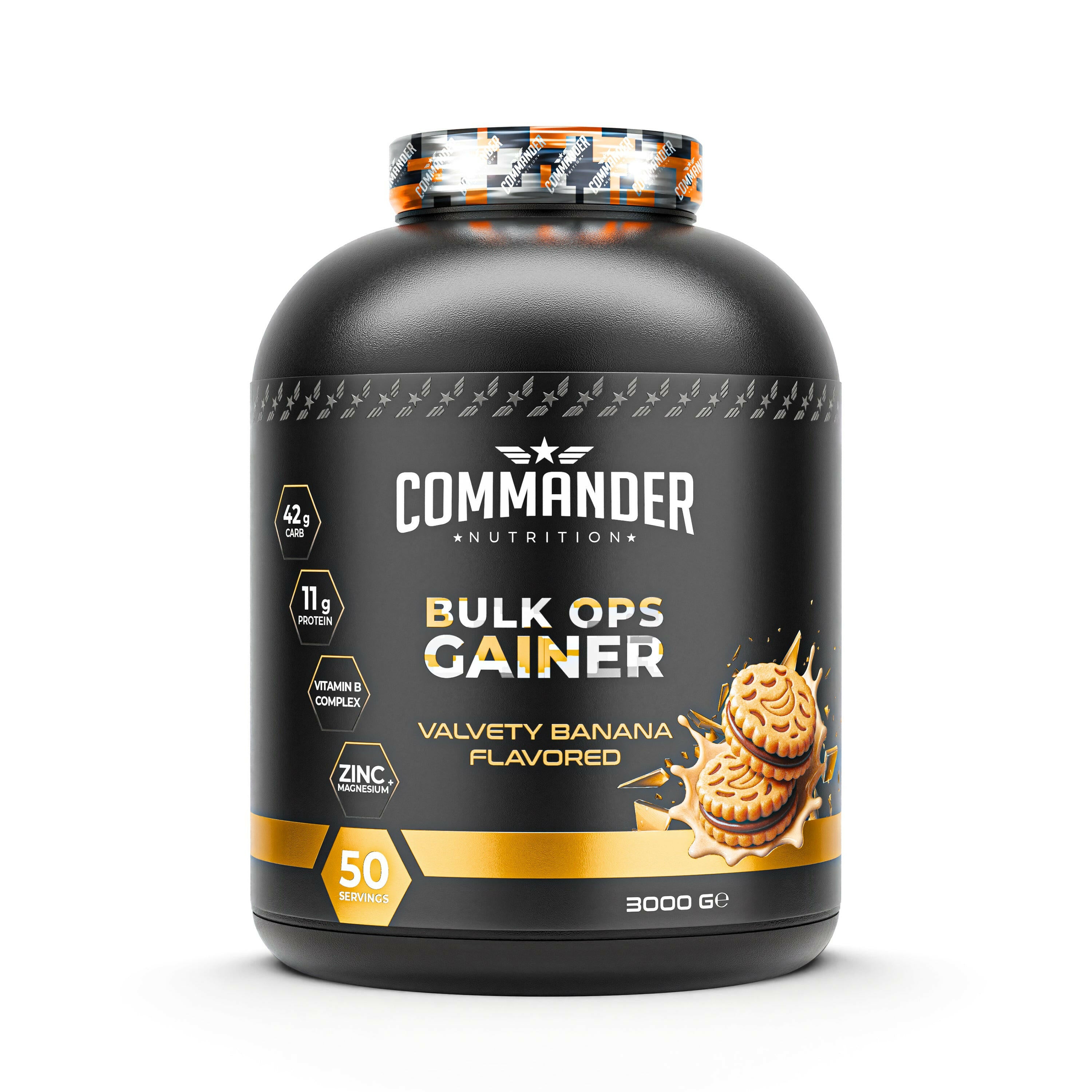 Bulk Ops Gainer 3000g (50 Servis).