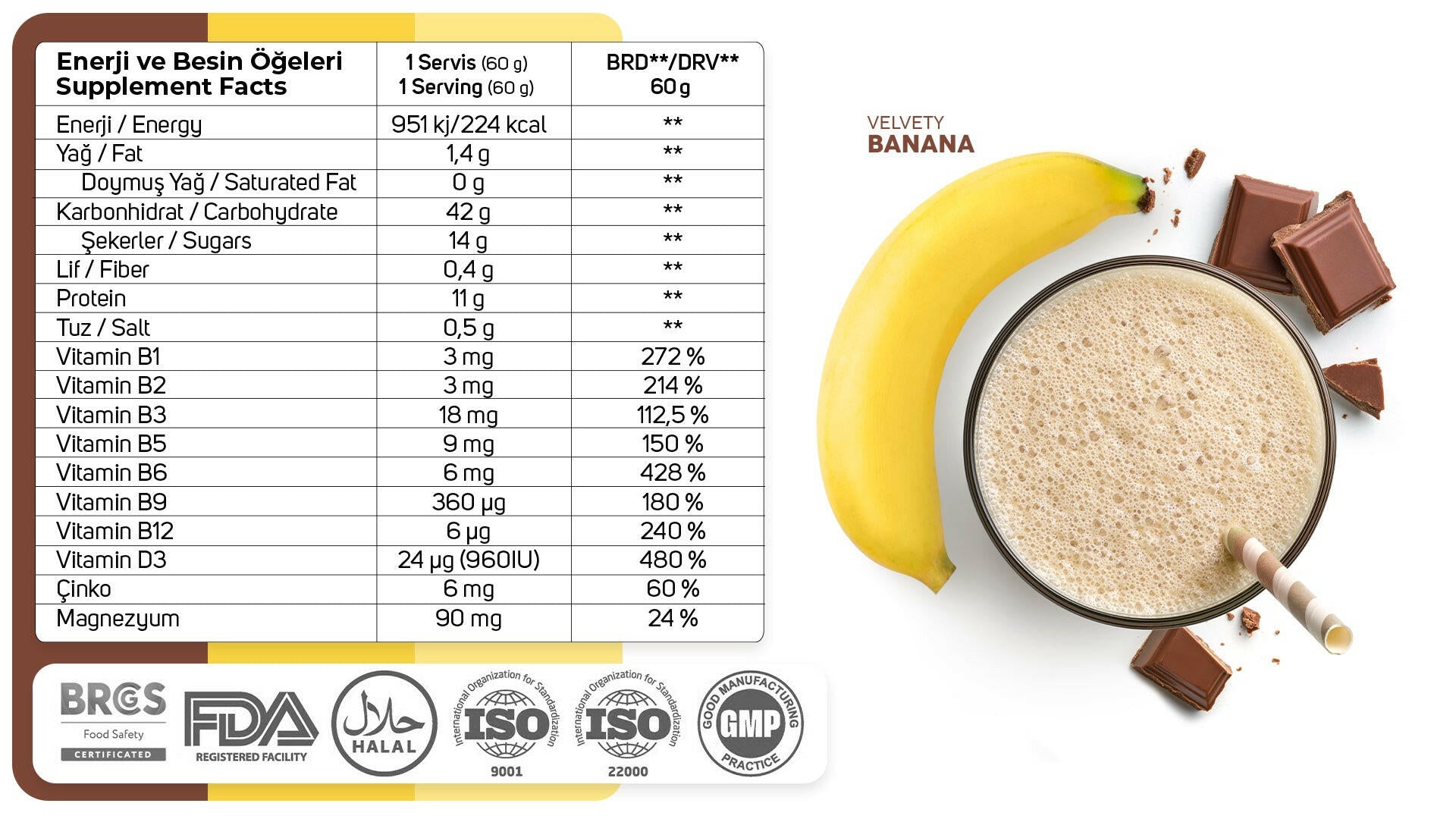 Bulk Ops Gainer 3000g (50 Servis).