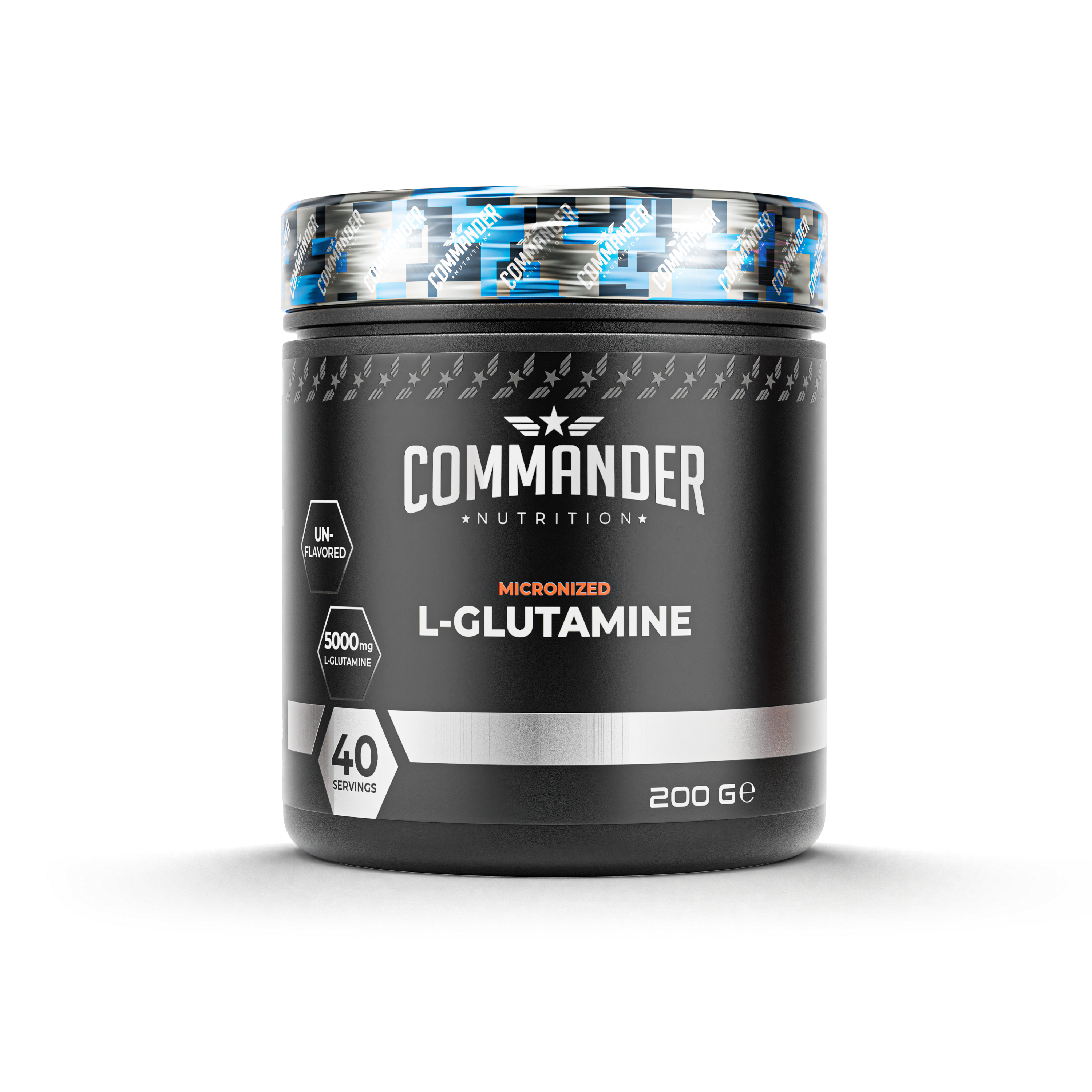 Micronized L-Glutamine 200g (40 Servis).