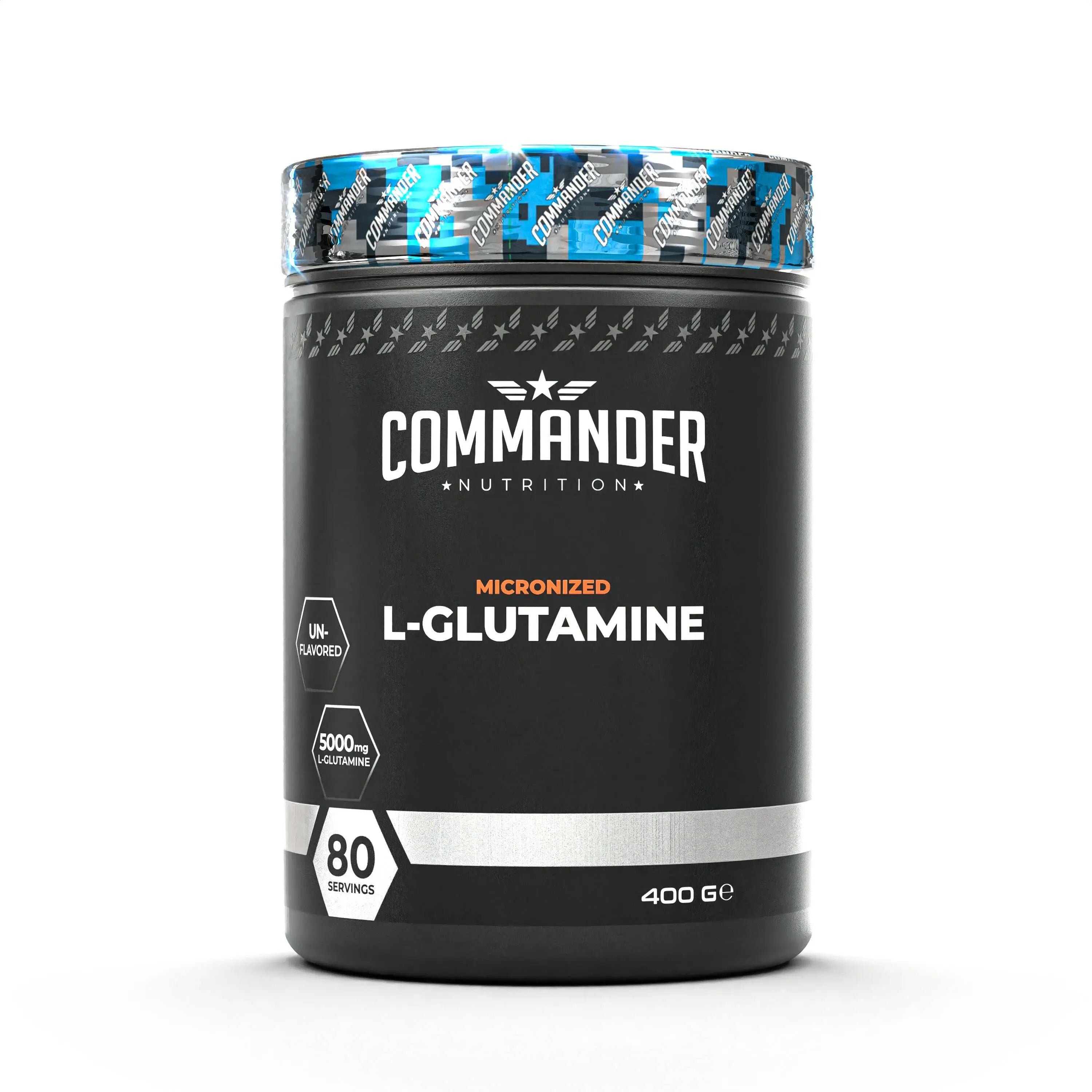 Micronized L-Glutamine 400g (80 Servis)