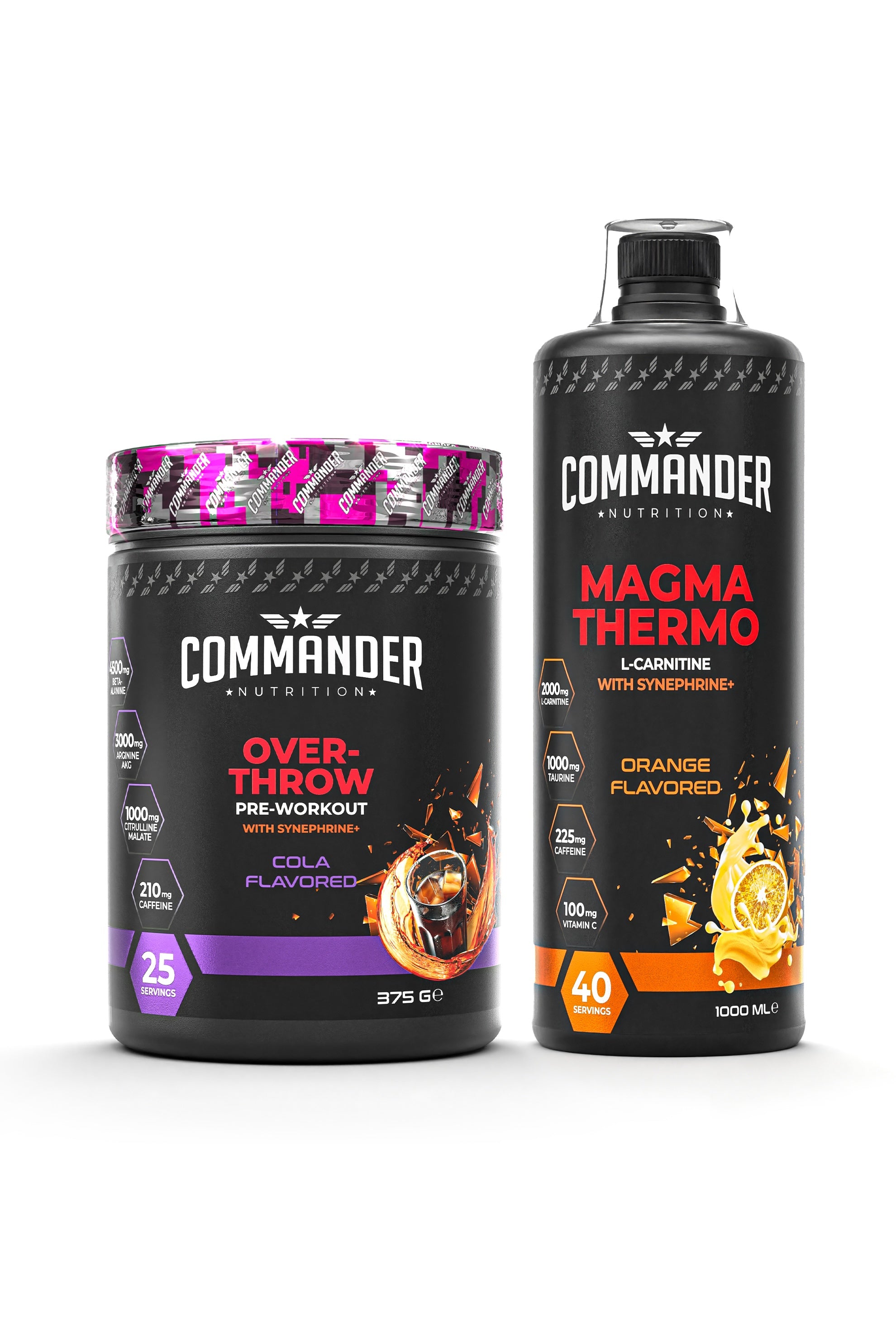 Overthrow Pre-Workout + Magma Thermo L-Carntine Paketi