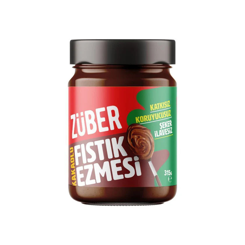 Züber Kakaolu Fıstık Ezmesi 315g